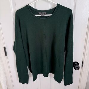 French connection sweater M hunter green